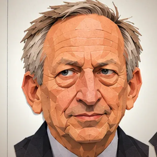 Caricature of Larry Summers
