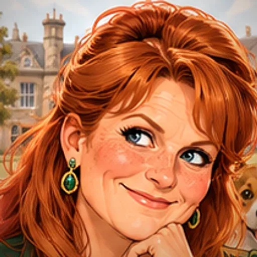 Caricature of Sarah Ferguson